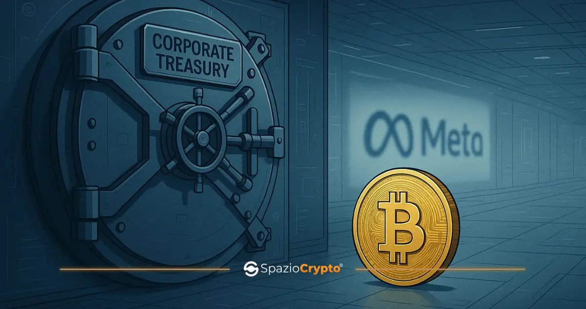メタ社、企業財務としてのビットコインを拒否
