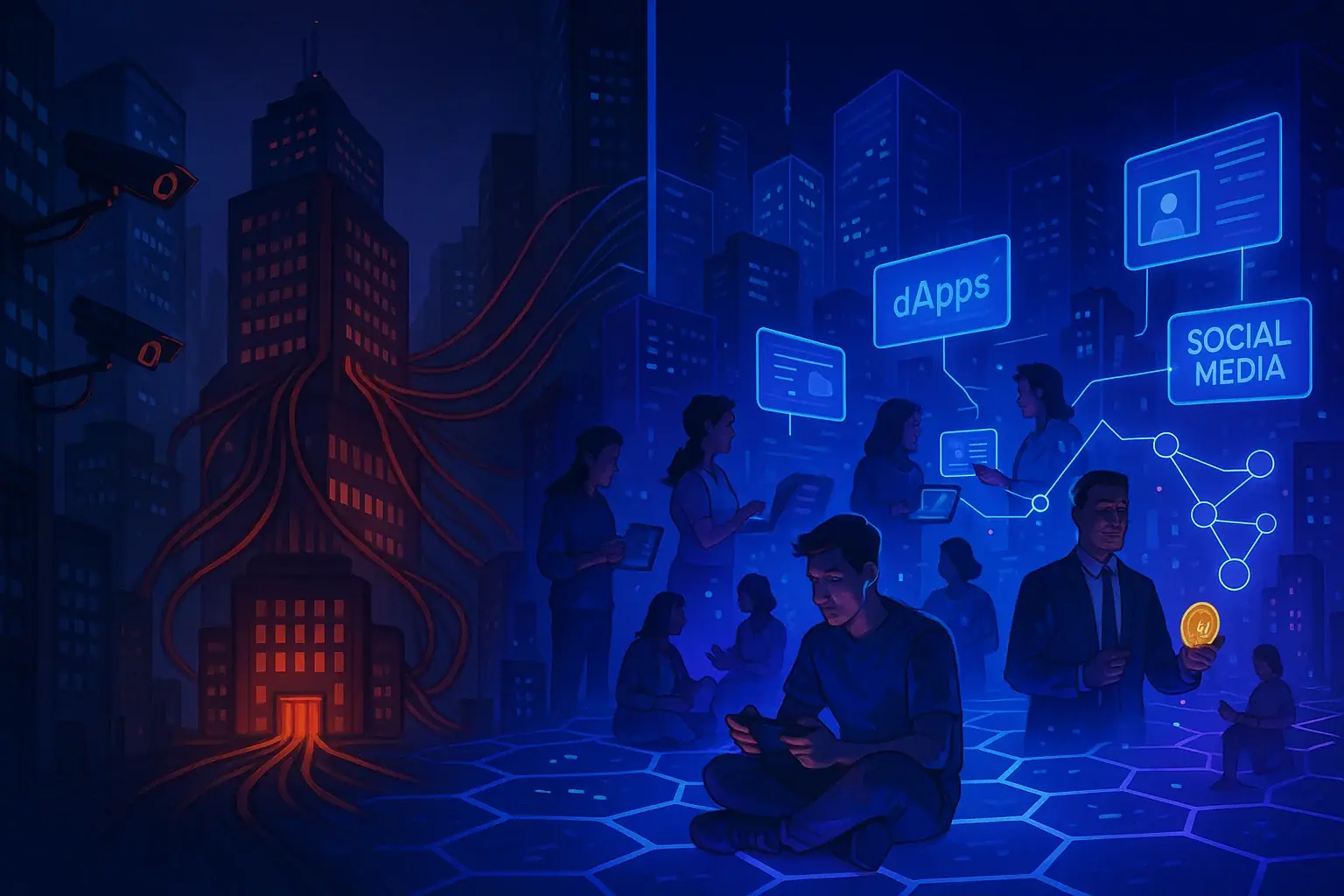 dAppsとは？ブロックチェーン上の分散型アプリ