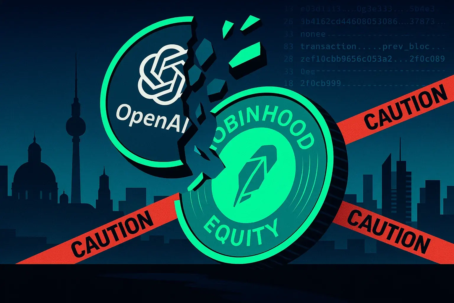 OpenAI、Robinhoodのエクイティ・トークンを否定