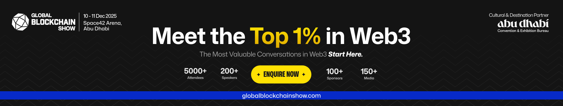 2025 年阿布扎比全球区块链展：阿联酋的创新和网络3