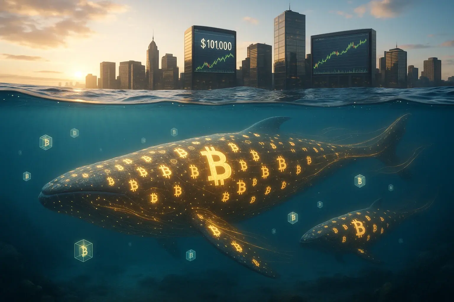 ビットコインの「クジラ」が攻撃に戻る：暴落を無視して29,600BTCを積み上げる