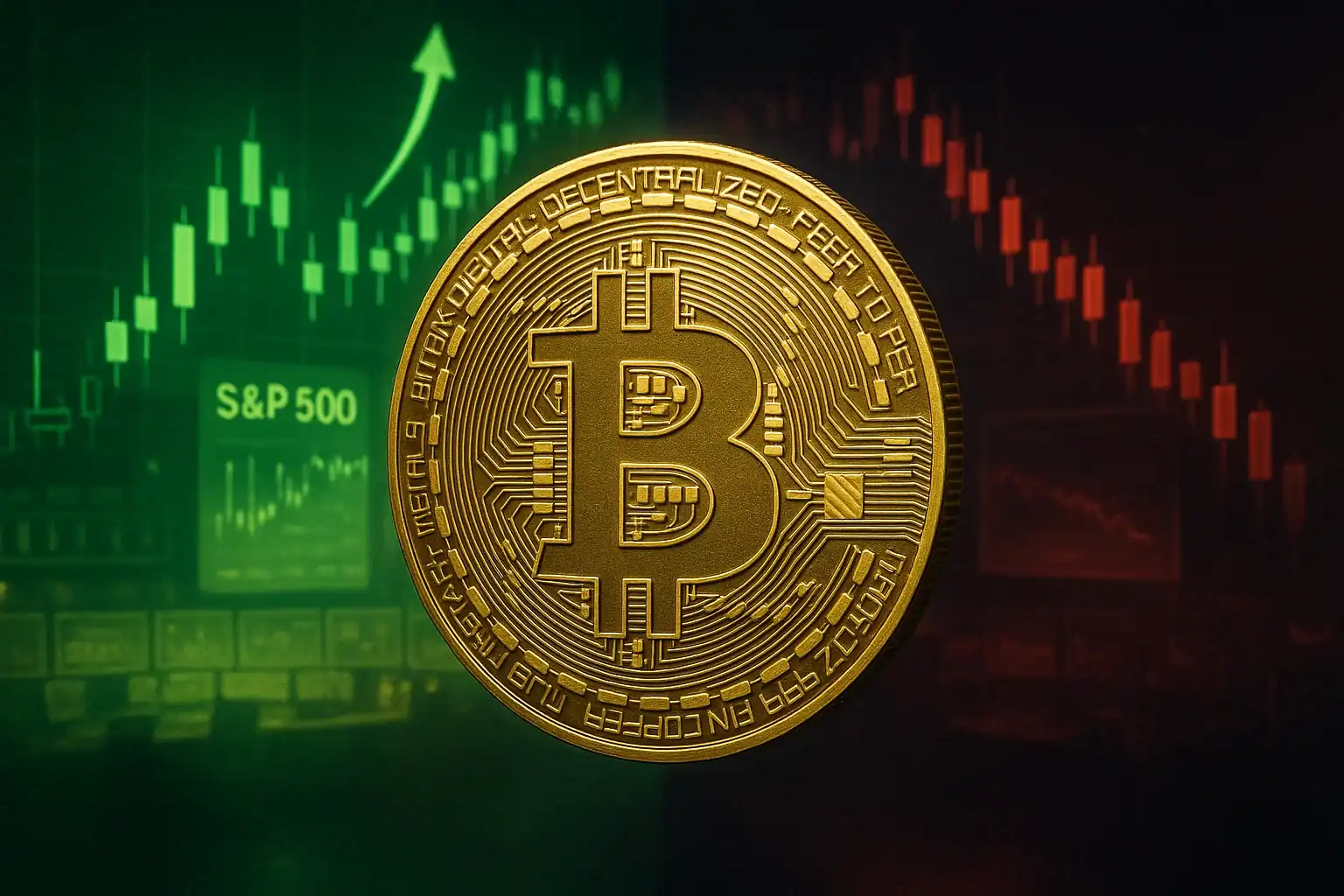ビットコインが株式から離脱：過去の相関関係が崩れる