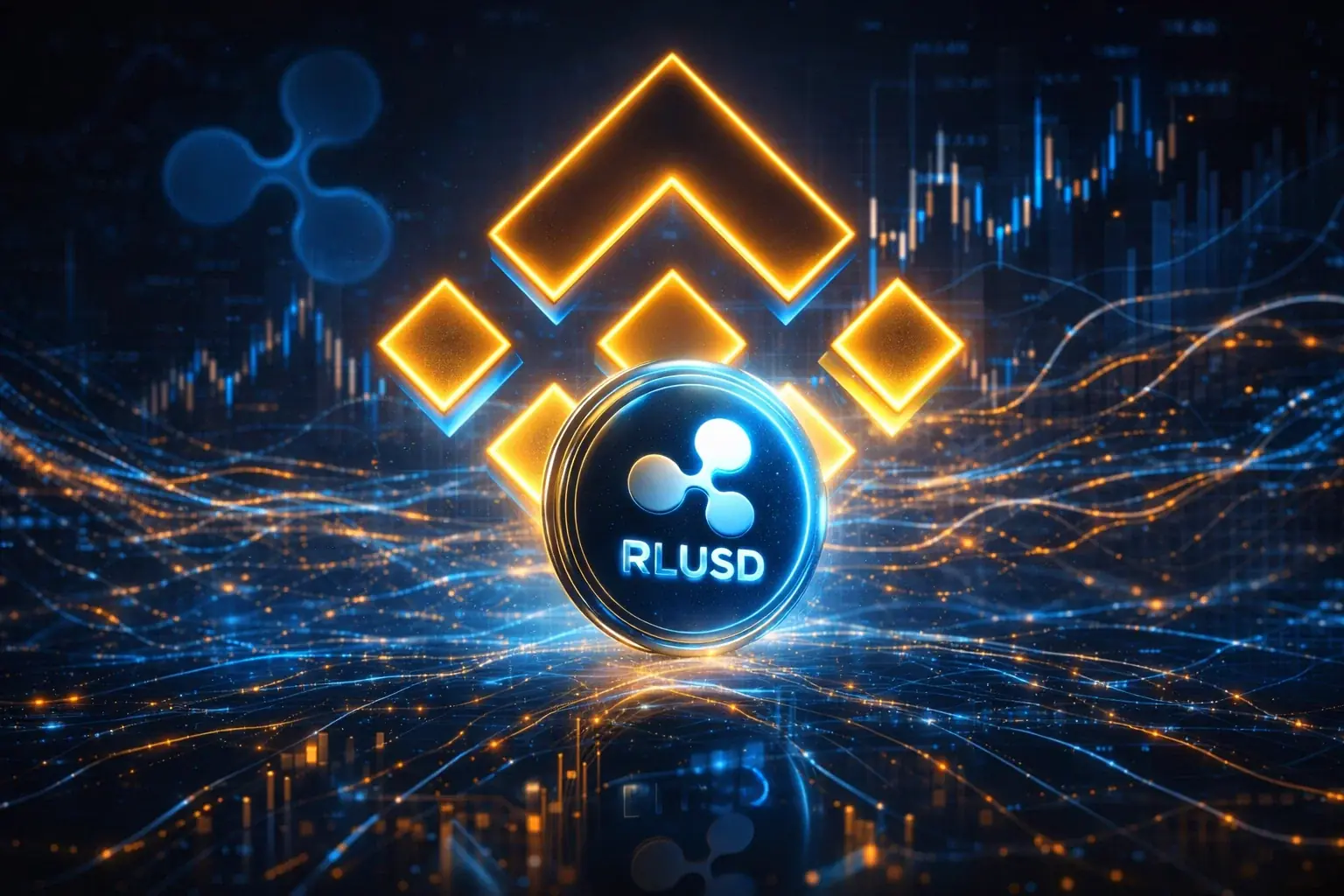 BinanceがRLUSDを発表：手数料ゼロでUSDTに挑戦