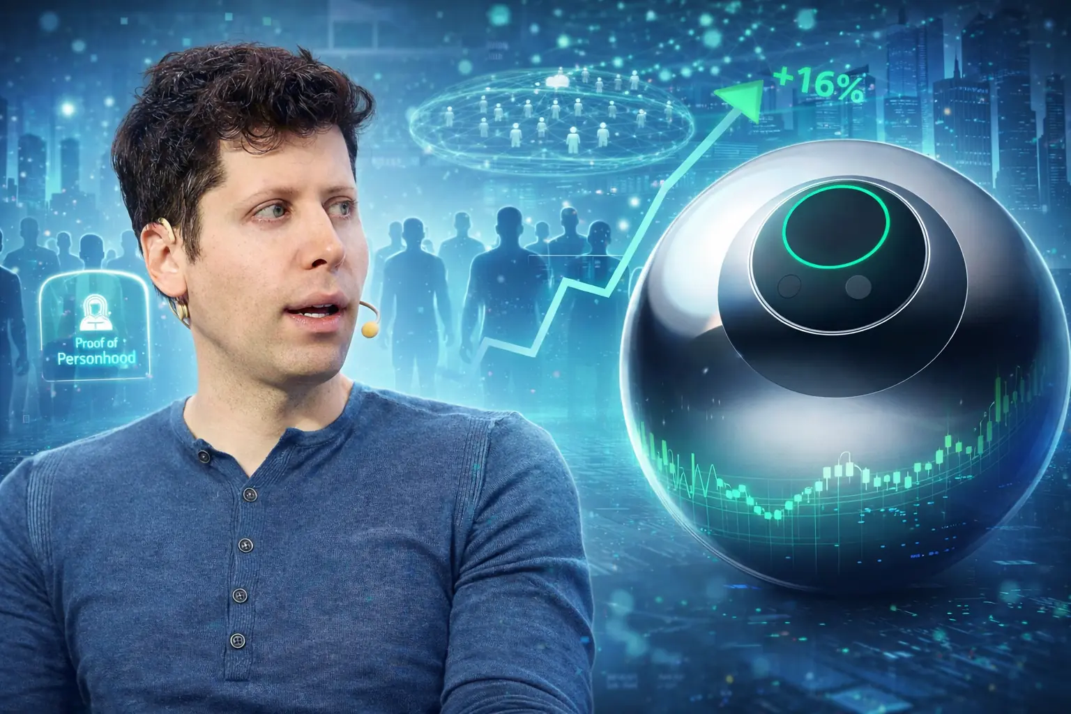 OpenAIがボットに挑戦：虹彩をスキャンするソーシャルネットワークが登場