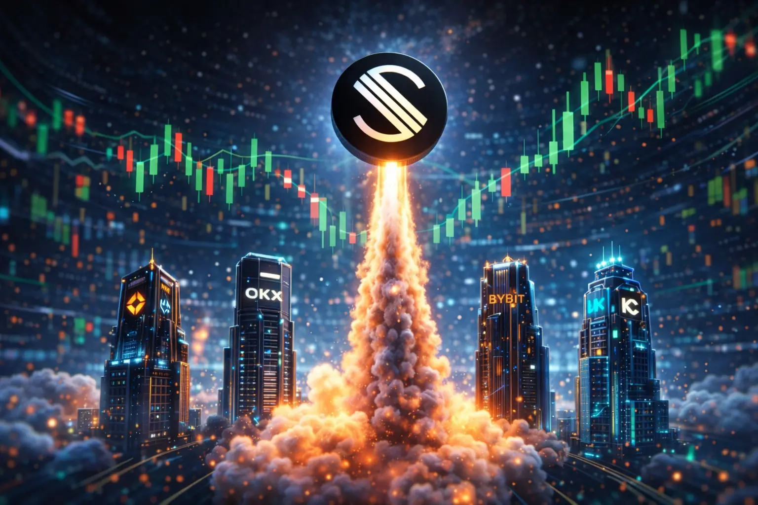 スペースコイン急騰 +65%：Binanceでデビュー、SPACEをエアドロップ