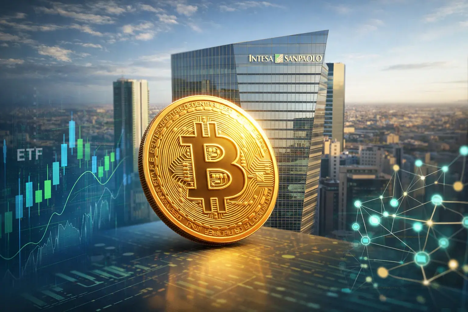 Intesa Sanpaolo discloses nearly 100 million in Bitcoin ETFs