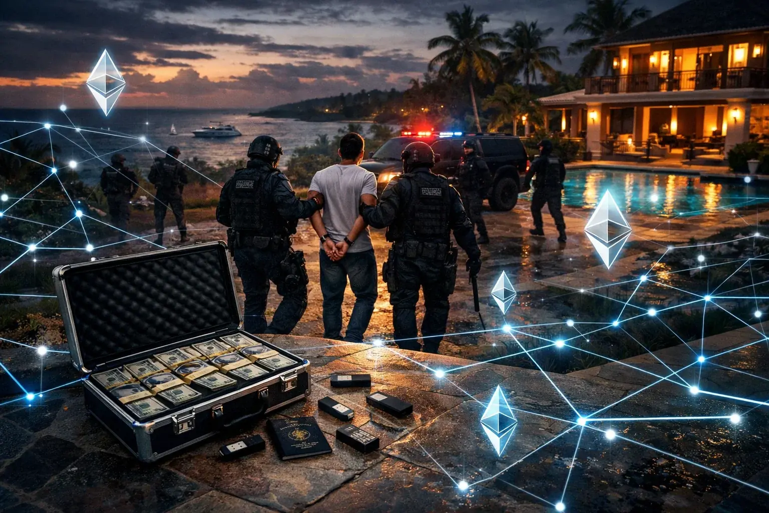 ダギタ "リック "逮捕：米連邦保安官から4600万ドルを盗む