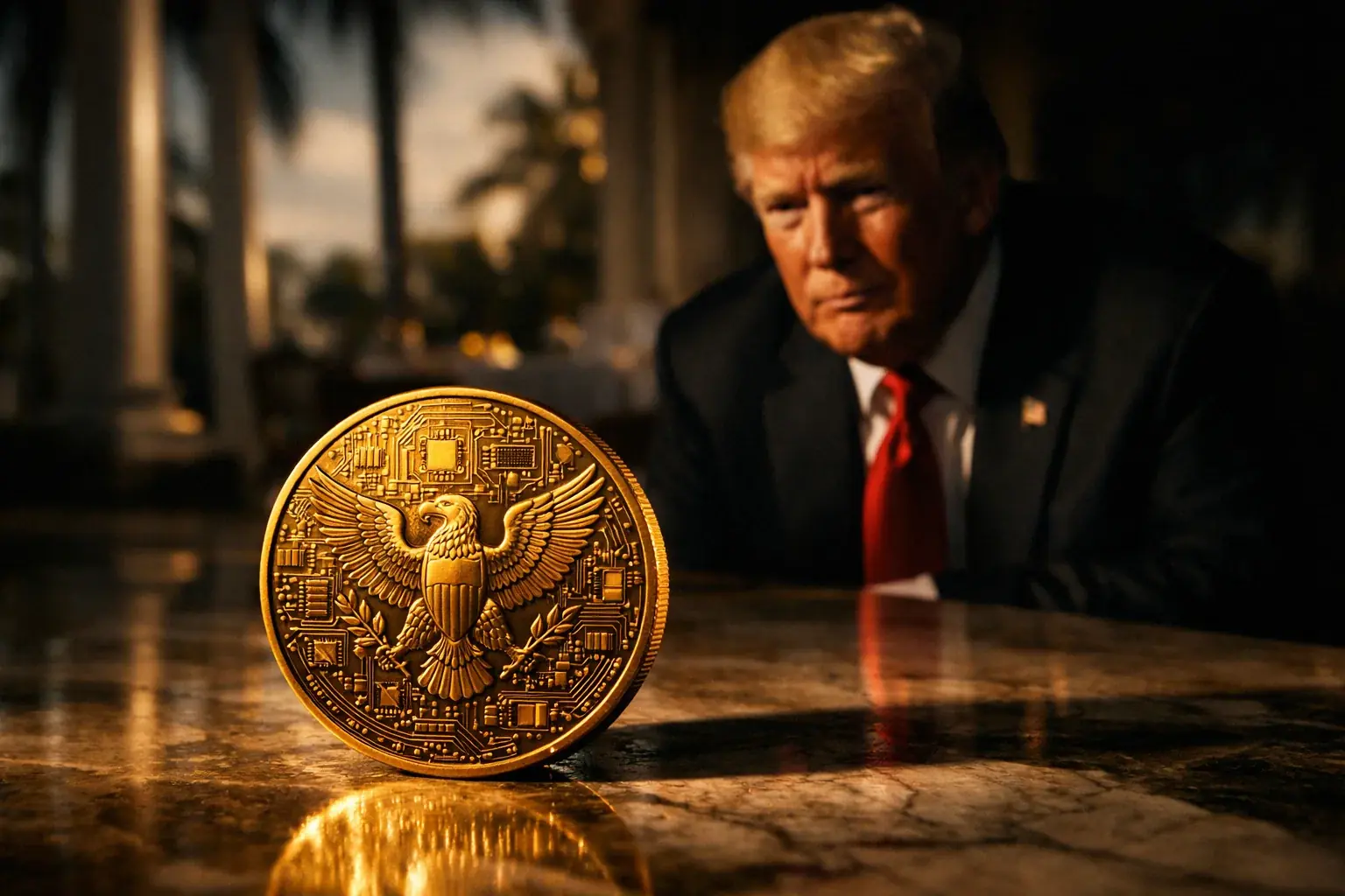 $TRUMPミームコイン：ワシントンを揺るがすマー・ア・ラーゴのガラ晩餐会