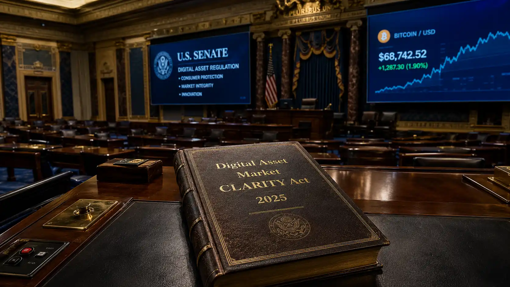 CLARITY Act 2026：309ページが米国の暗号資産規制を再定義