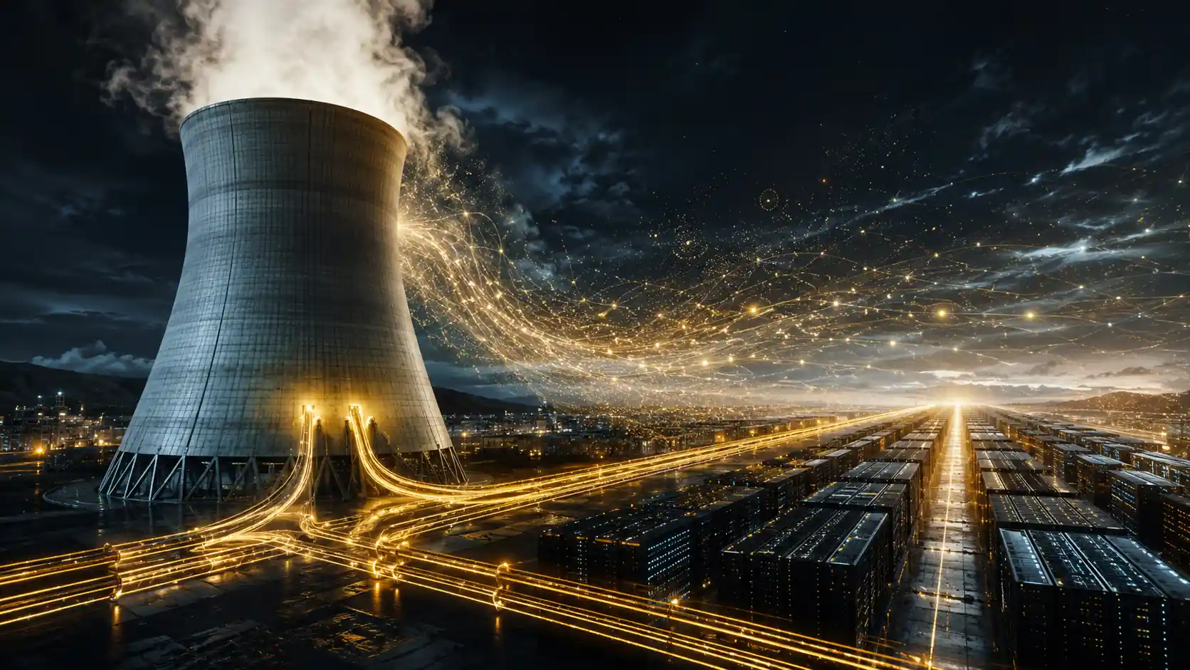 Image for article: Microsoft, Google y Meta apuestan por nuclear para la IA: las cifras que lo explican