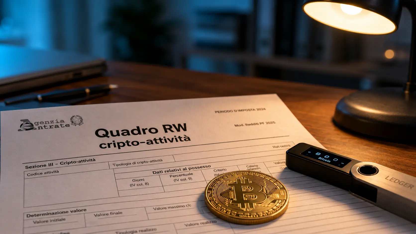 Image for article: Impuestos Crypto en Italia 2026: 33%, DAC8 y plazo 30 junio