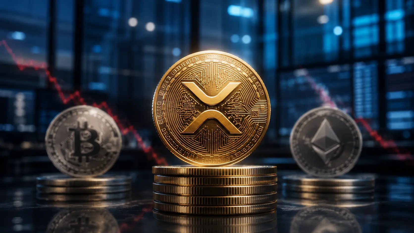 XRP ETF、2026年最高週間流入額を記録、イーサリアムは資金流出