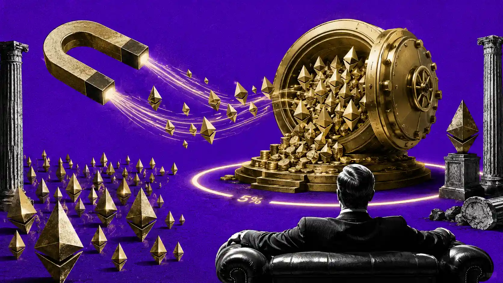 Image for article: BitMine controla el 4,66% de todo Ethereum: la mayor tesorería ETH del mundo