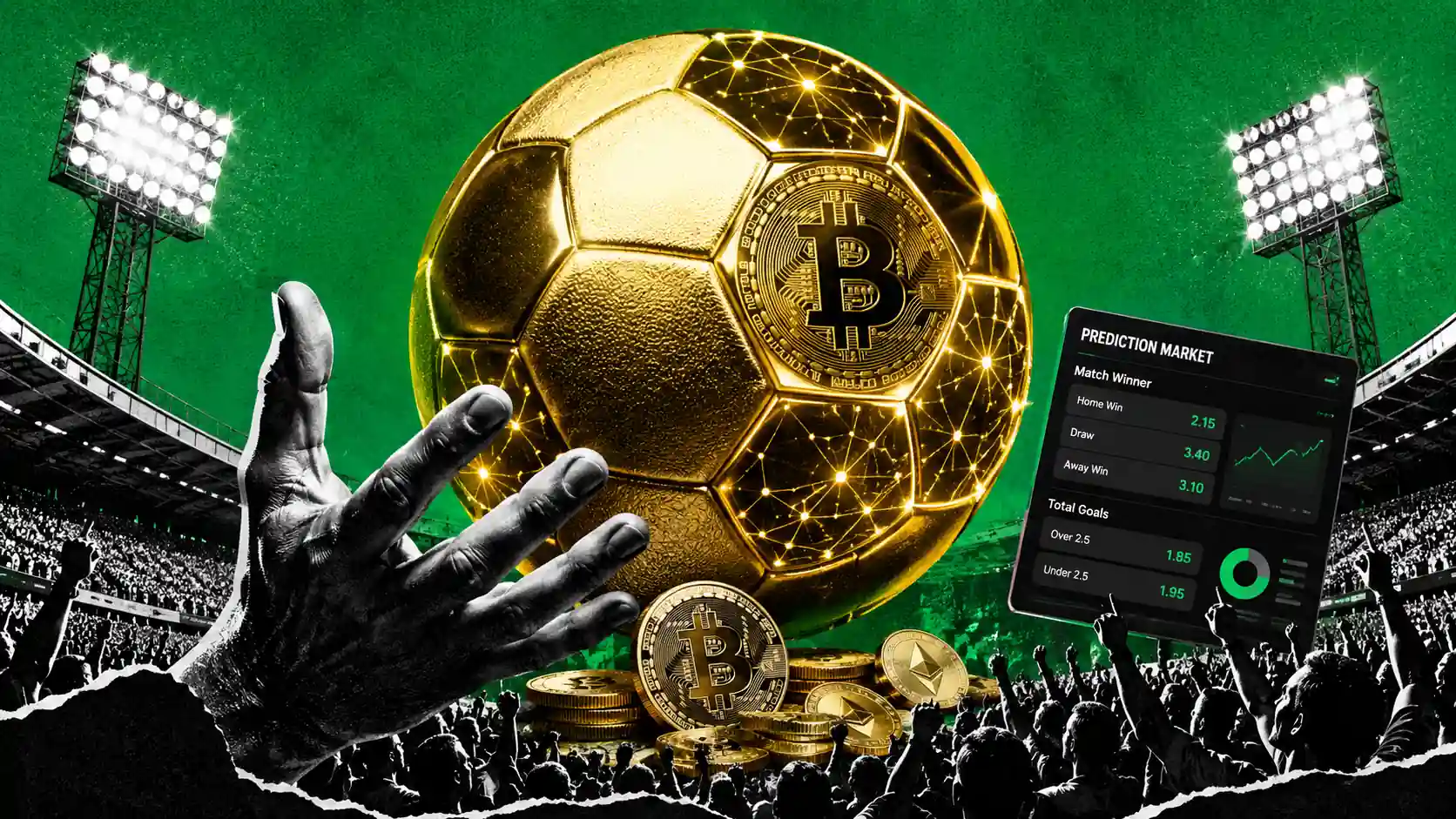 Image for article: Crypto en el Mundial 2026: Kraken, prediction markets y fan tokens