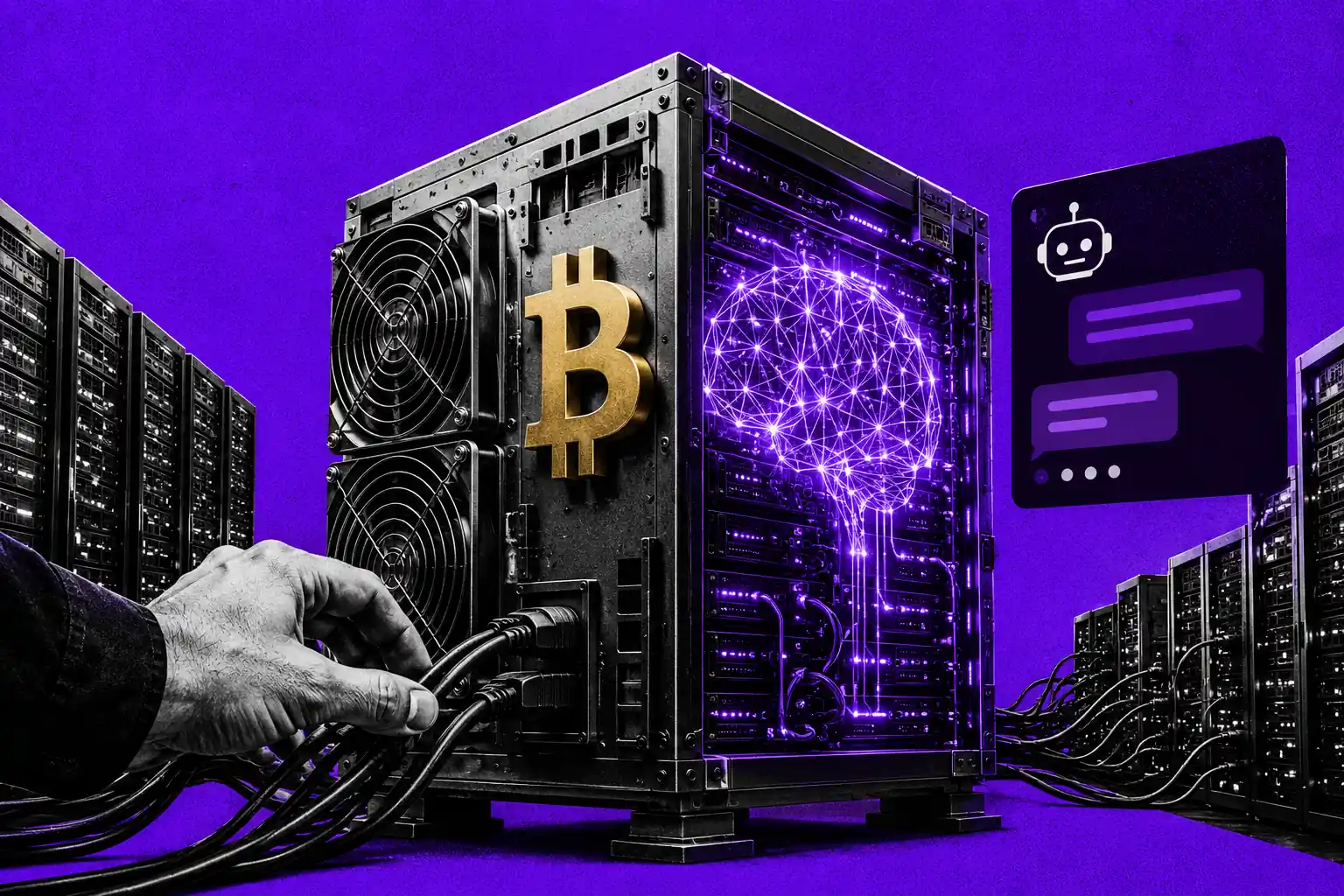 Image for article: Nvidia capta 25.000 millones y los mineros de Bitcoin migran a la IA