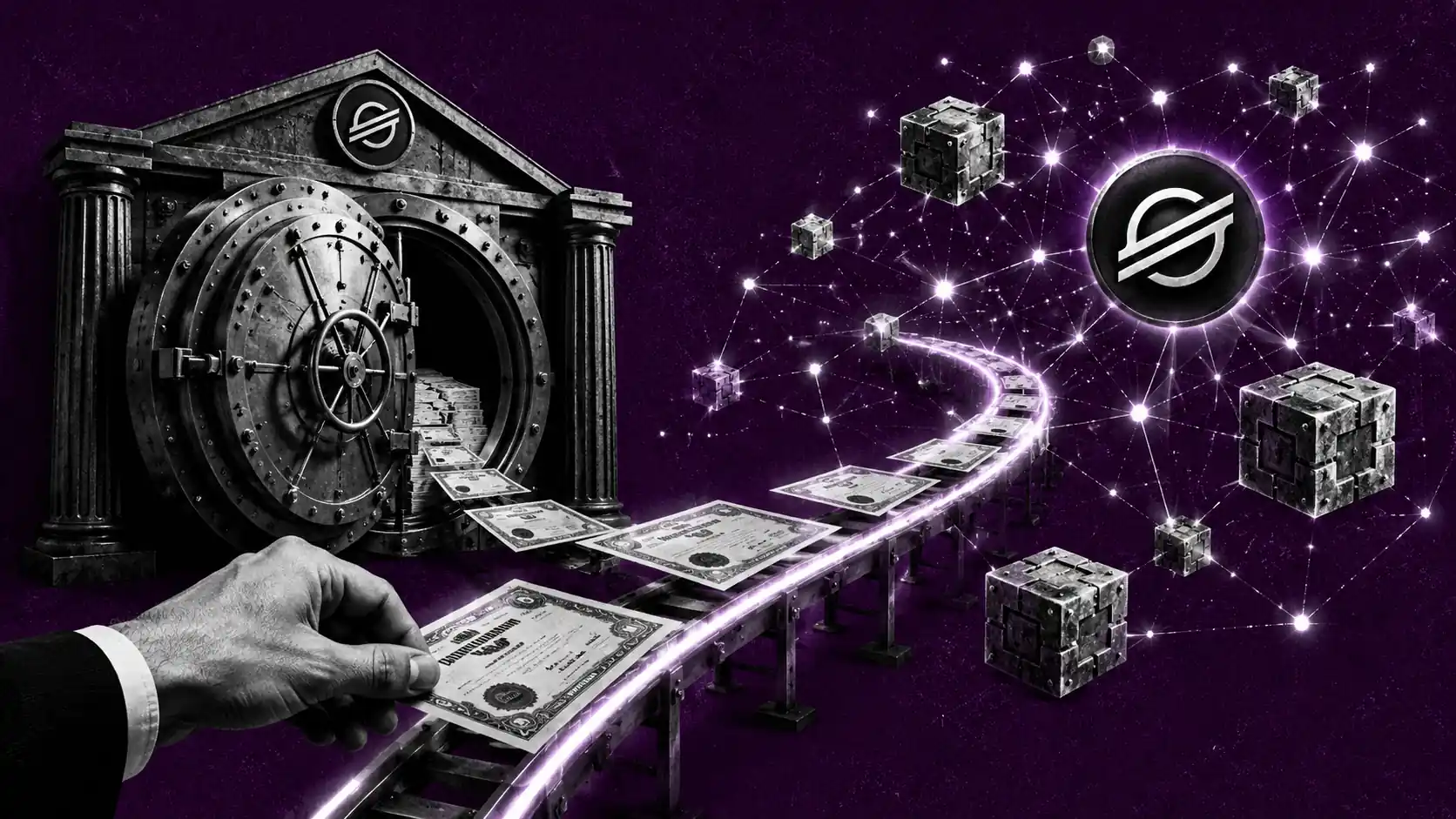 Image for article: XLM sube un 13% a contracorriente: qué hay de cierto en el acuerdo DTCC-Stellar